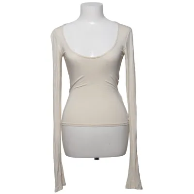 Långärmad t-shirt (Beige) från A-DSGN Elastan, Modal, Tencel