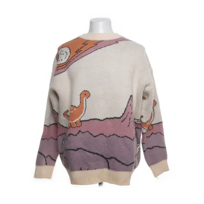 Sweater (Beige, Pink, Multicolored) from Aelfric Eden Acrylic, Nylon