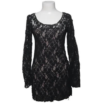 Dress (Black) from Yumi Cotton, Polyester