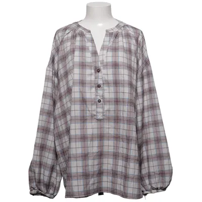 Blouse (Beige, Blue, Brown) from Rosa Rosa Polyester, Viscose
