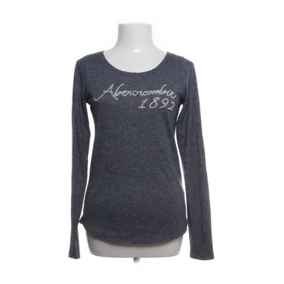 Lange mouwen shirt (Blauw) van Abercrombie & Fitch Katoen, Polyester