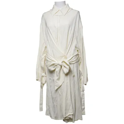 Skjortekjole (Gul) fra Rejina Pyo Viscose