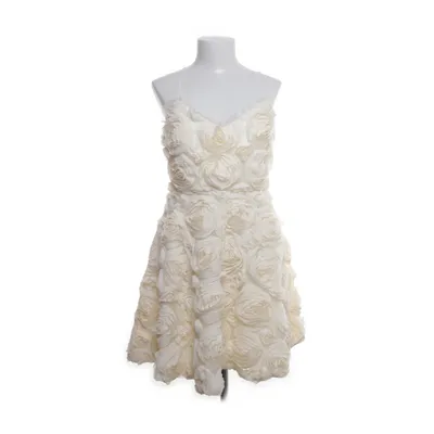 Robe de cocktail (Blanc) de Laundry by Shelli Segal Polyester, Élasthane