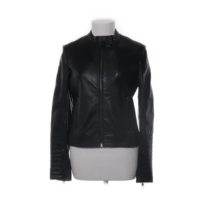 Leather jacket (Black) from SET Urban Deluxe Leather, Polyester