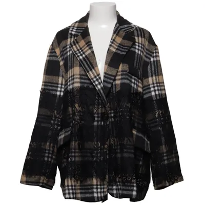 Blazer (Noir, Beige, Multicolore) de Zeta Otto Polyester