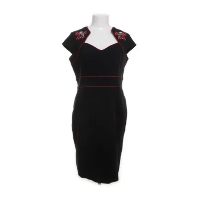 Klänning (Svart, Flerfärgad) från Hell Bunny Elastan, Nylon