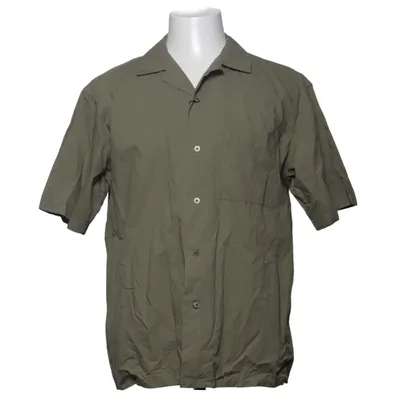 Korte mouwen shirt (Groen) van Uniqlo Katoen, Modal