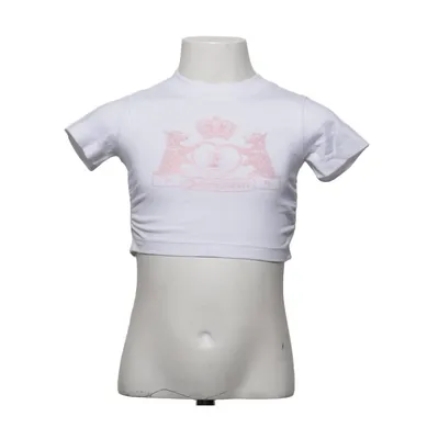 T-shirt (White, Pink) from Juicy Couture Cotton, Polyester
