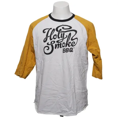 Honkball T-shirt (Wit, Geel, Zwart) van Indigofera Katoen