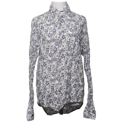 Skjorte (Hvid, Flerfarvet) fra Fitted body Linned
