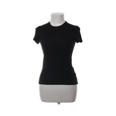 T-shirt (Close Fitted Rib T-Shirt) från Weekday Bomull, Elastan