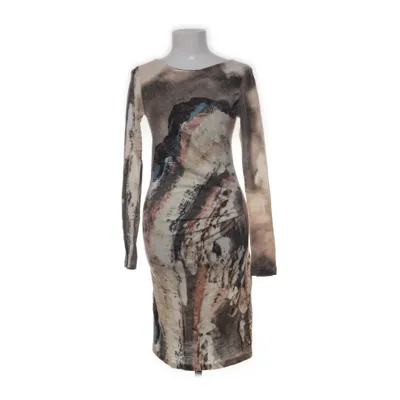 Maxi dress (Multicolored) from Pepper Z Acrylic, Polyester, Wool