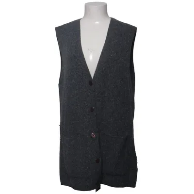 Gilet (Gris) de Signe Incognito Angora, Polyamide, Soie, Laine