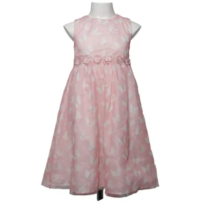 Blomsterpigekjole (Pink, Hvid) fra Topolino Bomuld, Polyester