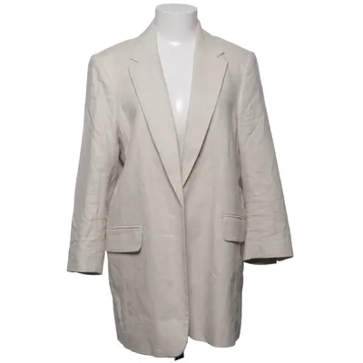 Blazer (Beige) van H&M Premium Quality Linnen, Viscose, Polyester