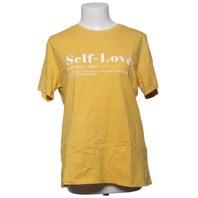 T-shirt (Gul) fra L.O.G.G by H&M Bomuld