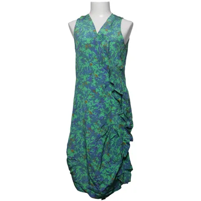 Dress (Green, Blue, Multicolored) from Won Hundred Silk
