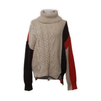 Turtleneck (Beige, Rød, Brun) fra Zara Knit Akryl, Polyamid, Uld