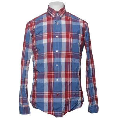 Chemise en flanelle (Bleu, Rouge, Blanc) de TM Lewin
