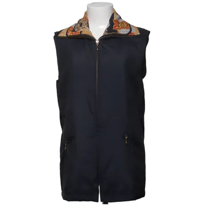 Outer vest (Blue, Multicolored) from Hucke