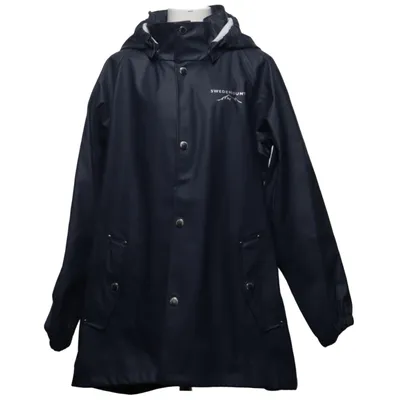 Raincoat (Blue) from Swedemount Polyester, Polyurethane