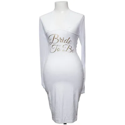 Robe (Blanc) de Chiara Élasthane, Viscose