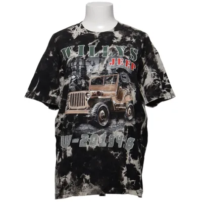 T-shirt (Svart, Vit) från Charlie Bomull