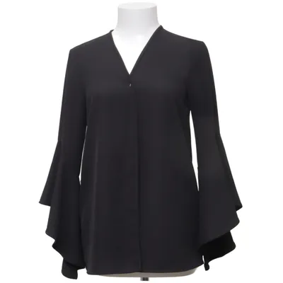 Blouse (Noir) de Zara Basic Collection Élasthane, Polyester