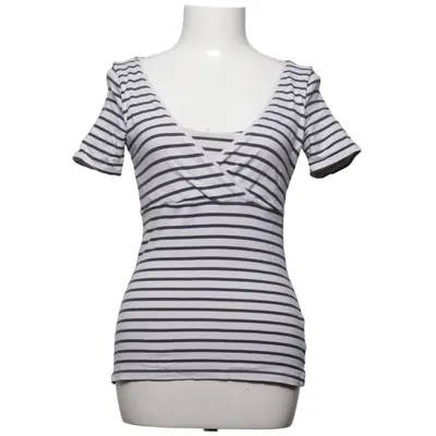 Chemisier d'allaitement (Blanc, Noir) de H&M Mama Coton, Élasthane