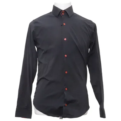 Shirt (Zwart) van Rusty Neal Katoen, Elastaan, Polyester