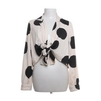 Wrap blouse (Pink, Black) from Lost Ink