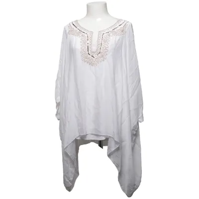 Top (White) from Made in italy Silk, Viscose