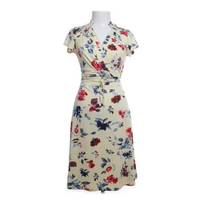 Omlottklänning (Gul, Flerfärgad) från Stockholms Klänningsfabrik Elastan, Polyester