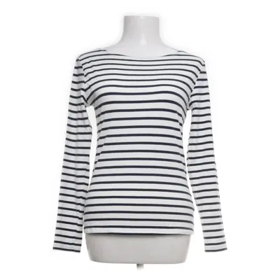 Lange mouwen shirt (Wit, Blauw) van Race Marine Katoen, Elastaan