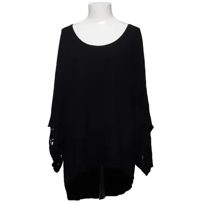 Blouse (Black) from Zay Clothing Elastane, Viscose