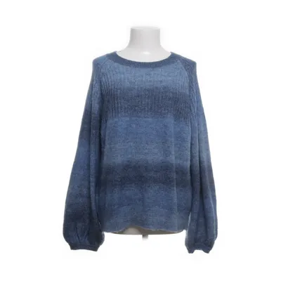 Sweater (Blue, Multicolored) from Design by Si Acrylic, Polyester