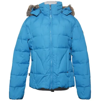 Down jacket (Blue) from Maul Down, Feather, Polyamide, Polyester