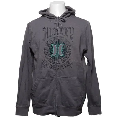 Capuchon sweater (Grijs) van Hurley Katoen, Polyester