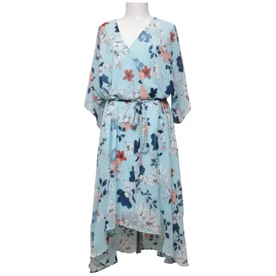 Dress (Blue, Multicolored) from Lane Bryant Polyester
