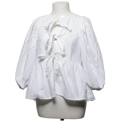 Wickelbluse (Weiß) von Boii Baumwolle