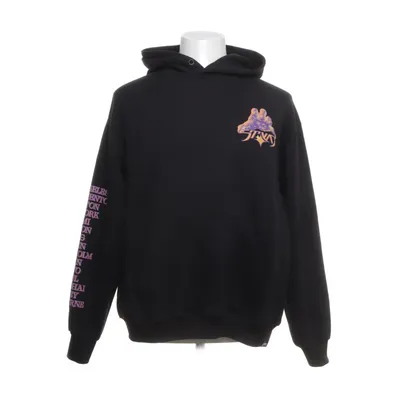 Hoodie (Black) from Pull & Bear STWD Cotton, Polyester