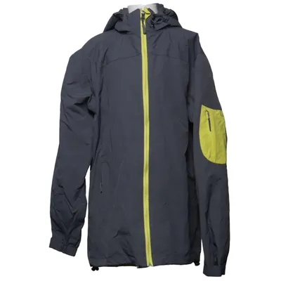 Outdoor jacket (Gray, Yellow) from Oxygen Polyamide, Polyester