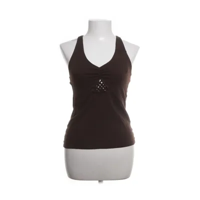 Tank Top (Brown) from Guru Shop Cotton, Elastane