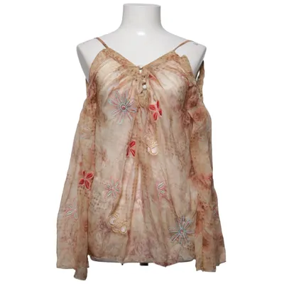 Blouse (Marron, Multicolore) de Braez Soie
