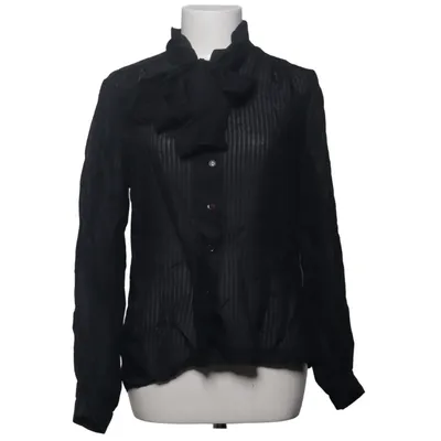 Sløjfebluse (Sort) fra Dehå of Sweden