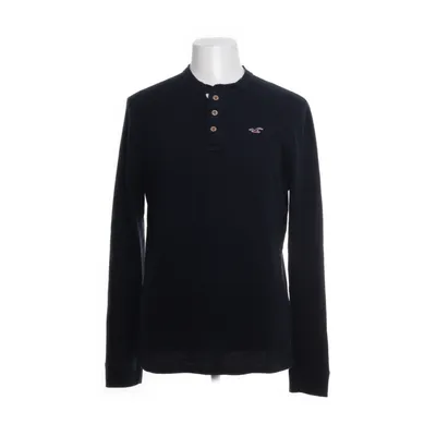 Henley shirt (Blauw) van Hollister California Katoen, Polyester