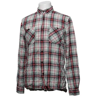 Flannel shirt (White, Red, Green, Multicolored) from These Glory Days Cotton