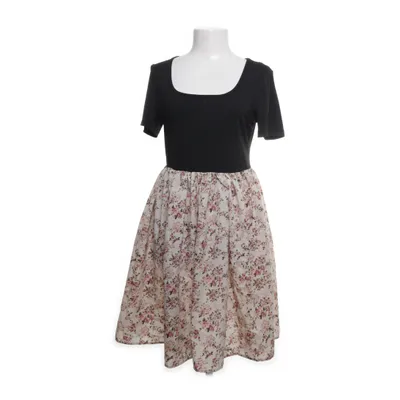 Klänning (Beige, Flerfärgad) från Emery Rose Elastan, Polyester