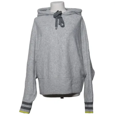 Hoodie (Gray) from Pringle of Scotland x H&M Acrylic, Elastane, Polyester, Wool