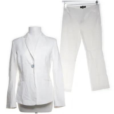 Kostym (Vit) från Modes Stockholm Polyamid, Elastan, Polyester